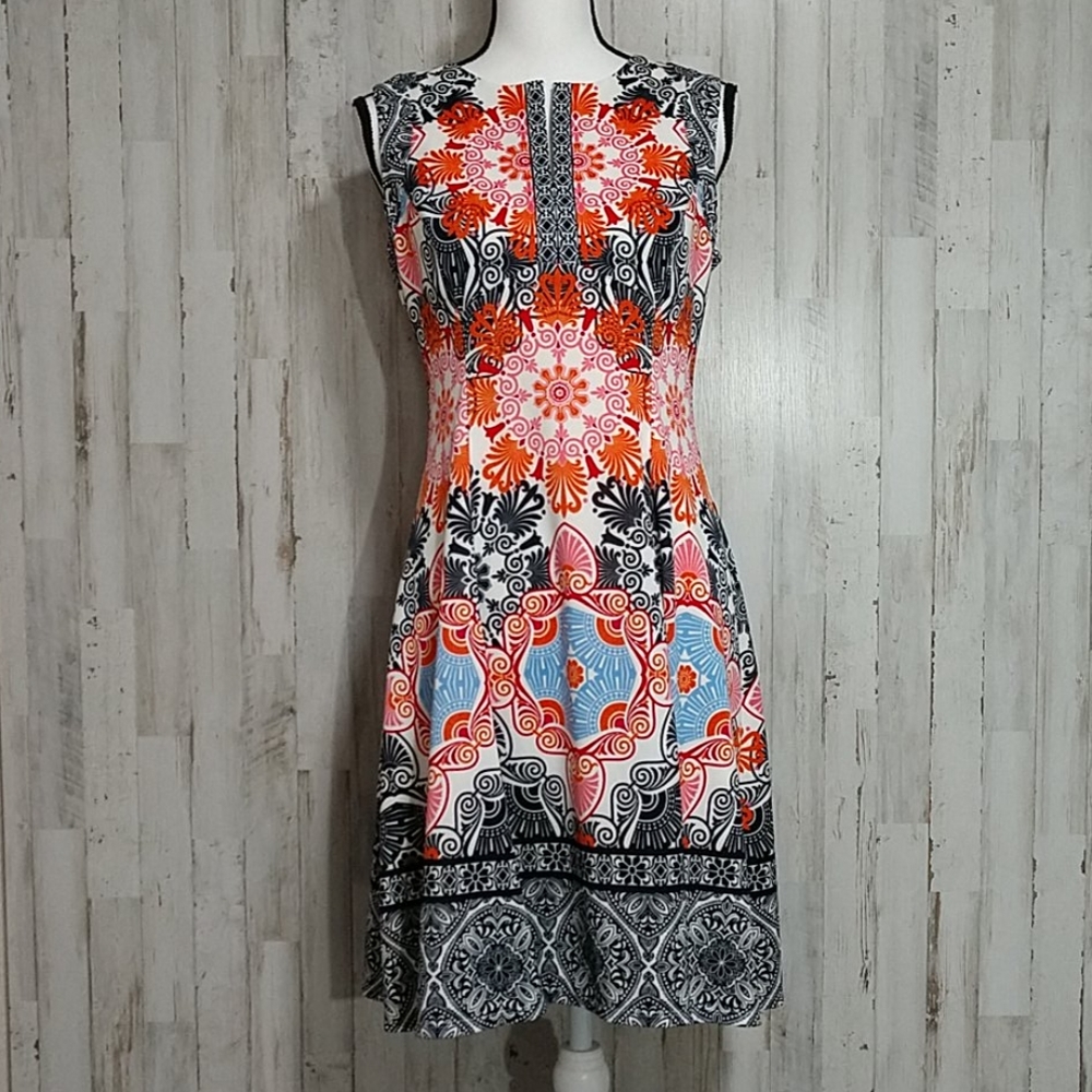Maggy L Multicolored Sleeveless Dress